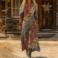 Eliana | Bohemian Flowing Maxi Dress