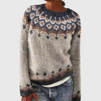 Brenda | Retro Scandinavian Knitted Jumper
