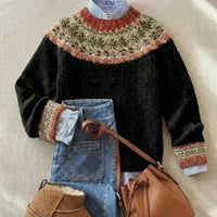 ELVARA | CHIC VINTAGE KNIT JUMPER