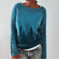 Nevaeh | Retro Scandinavian Knitted Jumper