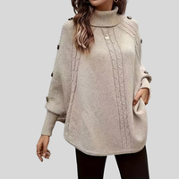 Norelle™ | High Neck Cable Knit Jumper