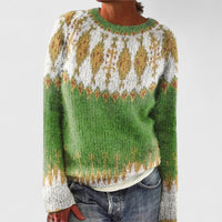 Linda | Retro Scandinavian Knitted Jumper