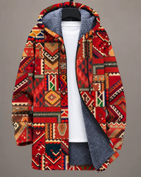 Lorena | Heritage Mosaic Hooded Jacket