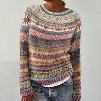 Loretta | Retro Scandinavian Knitted Jumper