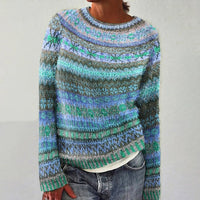 Diane | Retro Scandinavian Knitted Jumper