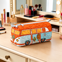 SUNRIVA | RETRO CAMPER VAN COSMETIC BAG