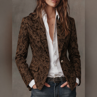 Rosamund | Paisley Jacquard Blazer