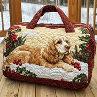 Classic Spaniel Quilted Duffle Bag