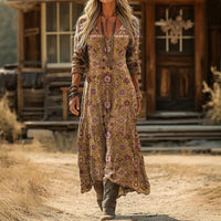 Leona | Relaxed Bohemian Maxi Dress