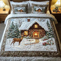 3-Piece Quilted Bedding Set – Cozy Cabin