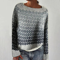 Sanya | Retro Scandinavian Knitted Jumper