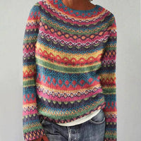 Aurora | Retro Scandinavian Knitted Jumper