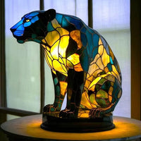 Midnight Panthera Glow Lamp