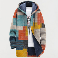 Blair | Geometric Colour Block Coat