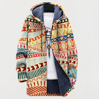 Charlie | Ethnic Print Fusion Coat