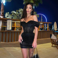 REMY | SPARKLE MINI DRESS