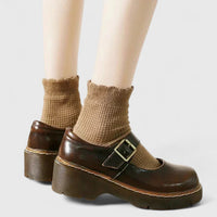 Bernadette | Buckled Platform Mary Janes