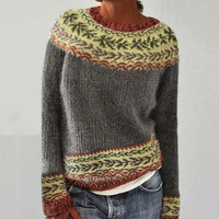 Ruby | Retro Scandinavian Knitted Jumper
