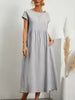 Gabrielle™ — Flowing Midi Dress with Timeless Elegance