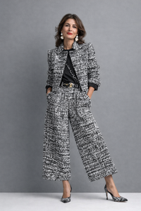 SYBIL | Tweed Set for Cooler Days