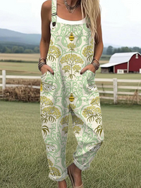 Honeybee Bloom Dungarees