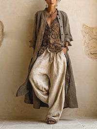 The Florence Linen-Blend Co-ord Set