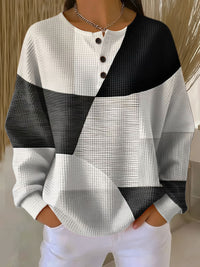 Consuelo | Layered Waffle Knit Jumper