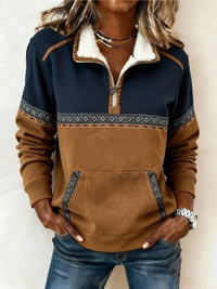 Deirdre | Cosy Half-Zip Pullover