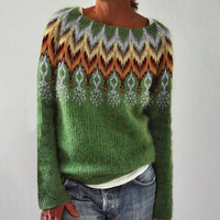 Juniper | Retro Scandinavian Knitted Jumper