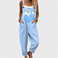 COMFORTABLE PRINTED JUMPSUIT