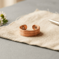Flora | Three-Groove Magnetic Copper Ring