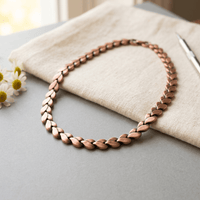 Bettina | Heart Link Copper Necklace