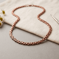 Odette | X-Link Copper Necklace