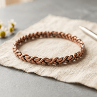 Miranda | Magnetic Link Copper Anklet