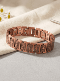 Henry | Men's Dotted Link Copper Bracelet