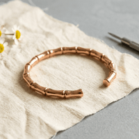 Rowena | Bamboo Copper Cuff