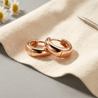Adeline | Copper Hoop Earrings
