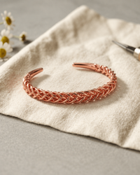 Rosalind | Braided Copper Cuff