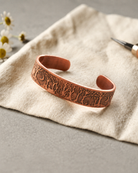 Eleanor | Tree Relief Copper Cuff