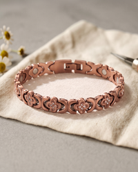 Ingrid | Clover Link Copper Bracelet
