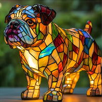 Brave Bulldog Glow Lamp