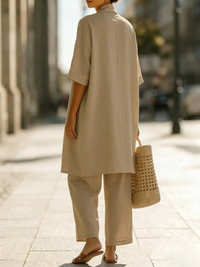 BRONWEN | Three-Piece Linen Set