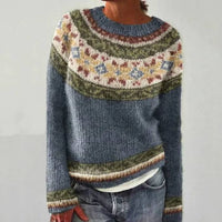 Hazel | Retro Scandinavian Knitted Jumper