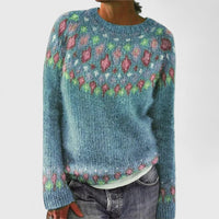 Patricia | Retro Scandinavian Knitted Jumper
