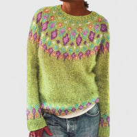 Cheryl | Retro Scandinavian Knitted Jumper
