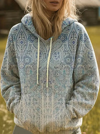Sonia | Bohemian Paisley Hoodie